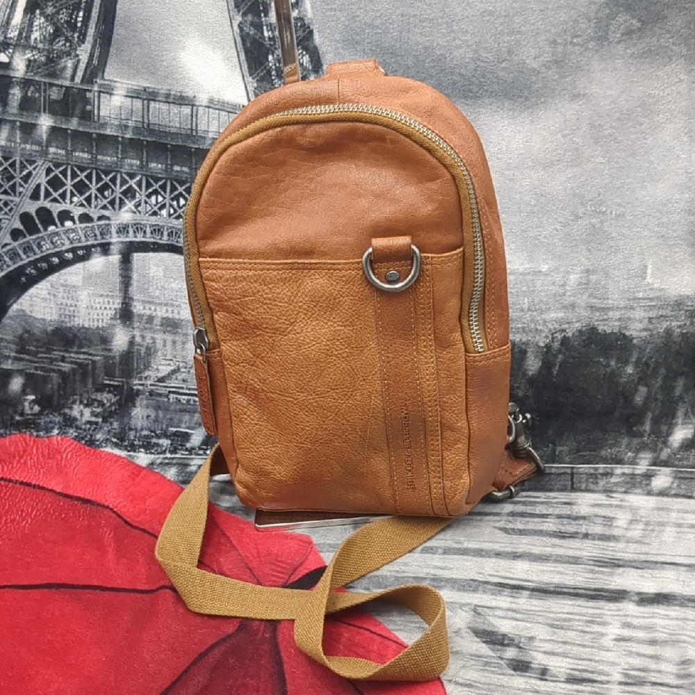 Spikes and Sparrow  Leather bag - Unisex - Sling bag -